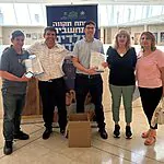 אלפי ערכות חולקו למשפחות מפונות בבתי מלון ברחבי הארץ