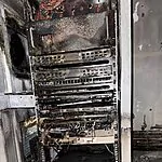 צה"ל: אזרחים הציתו אתר ביטחוני בבנימין