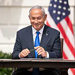 בוושינגטון רגע לפני הפגישה עם טראמפ: כך נתניהו מוריד את הלחץ | תיעוד