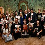 תיעוד: נתניהו עם משפחות החטופים בוושינגטון