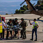 מאז שעות הבוקר: המונים מגיעים לחזק את פצועי המלחמה