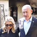 נתניהו בביקור בניר עוז: "מחויבים להשבת החטופים ולשיקום הקיבוץ"