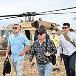 השגריר ביקר ברצועה וצייץ: 'חמאס שונא את קרן החלוקה'