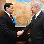 "כבר עשינו את הבלתי אפשרי": רוביו נפגש עם נתניהו בירושלים