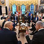 נתניהו חוזר מוושינגטון: "כל העולם לוחץ על חמאס"