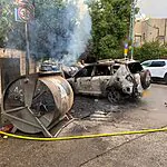 המשטרה עצרה 2 חשודים בהצתת הרכב בירושלים