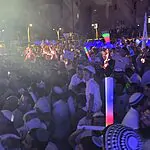 אלפים חגגו בהקפות השניות בשדרות: "היינו בשפל, היום אנחנו באור גדול"