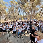 מאות ב"מסדר הדר" בדרום: חובה לאומית להביא את הבנים הביתה