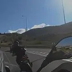 מרדף של 80 ק"מ: רוכב אופנוע נסע נגד כיוון התנועה בכביש 6 – ונעצר | צפו