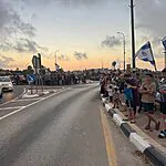 צפו: שיירת קבלת פנים לאיתן מור בגוש עציון