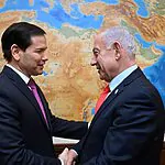 גל ביקורים אמריקאי בירושלים: רוביו הגיע לישראל