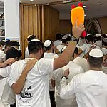 יונתן חזר לישיבה עם בובת ספר התורה מעזה: "תחושה של ניצחון"
