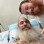 אחרי שאיבד את רגליו: הרב שנפצע בסוריה תועד עם לולב בסוכה שבבית החולים