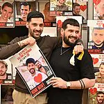 לראשונה מאז השחרור מהשבי: גלי וזיו ברמן הגיעו לכיכר החטופים