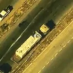 תיעוד ראשון של מזל"ט אמריקני: מחבלי חמאס משתלטים על משאית סיוע