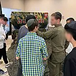 מאות חרדים באו לראות איך נראה מסלול קרבי: "זה נתן לי ביטחון"
