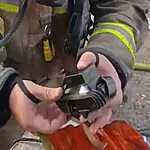 בזמן השריפה: לוחמי האש חילצו את התפילין העתיקות – שנותרו ללא פגע