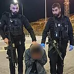 הנהג הערבי נמלט בריצה ונתפס – רכבו של המילואימניק ניצל