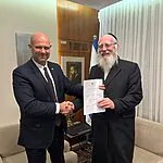 סגן שר התקשורת הגיש ליו"ר הכנסת את מכתב התפטרותו