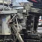 מיכל דלק נפל מגבעה לתוך כביש מהיר – אין נפגעים באירוע | צפו