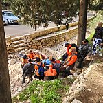 המתנדבים חילצו את בת ה-78 שלא חשה בטוב במהלך הטיול ביער