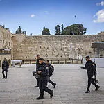לקראת שבת: המשטרה מעדכנת את ההנחיות לתפילה בכותל המערבי
