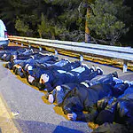 נסיון חדירה דרך המים: המעצר הדרמטי בדרום