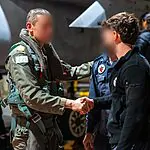 "תשמרו על עצמכם": המסר מטייס אמריקאי לישראלים