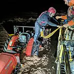 במבצע נועז: לוחמי יחידת 669 חילצו את הלכודים מהנחל בערבה