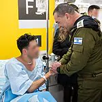 הרמטכ"ל ביקר את פצועי המערכה: "אני מצדיע לכם על ההקרבה"