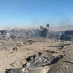 שברי המטוסים האמריקנים שהושמדו במבצע הלילה באיראן