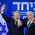 סקרי המנדטים הראשונים לאחר האיחוד של בנט ולפיד