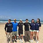 לא בשביל להתאמן: מה עשו הספורטאים האולימפיים בחופי חדרה?
