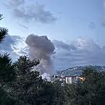 חיל האוויר תוקף הבוקר בנבטיה שבדרום לבנון