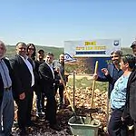 היסטוריה בשומרון: הונחה אבן הפינה לשכונה החדשה באריאל