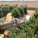 אזרח נפצע קל בהתרסקות מטוס ריסוס בנגב