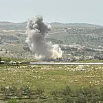 לאחר פגיעת רחפן הנפץ בשטח ישראל – צה״ל תוקף מטרות חיזבאללה בדרום לבנון