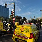 פצוע מדריסה בהפגנה בבני ברק