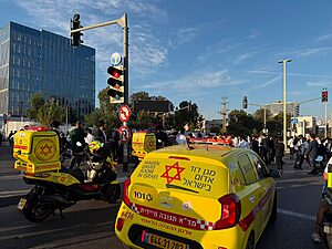 פצוע מדריסה בהפגנה בבני ברק