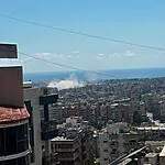 תיעוד מהתקיפה בדאחייה שבביירות