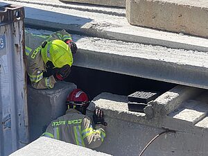 לא מחכים: גופי החירום ערכו תרגיל רחב היקף המדמה רעידת אדמה בקריות