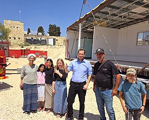 היסטוריה בשא-נור: הוצב מבנה גן הילדים הראשון, 21 שנה אחרי הגירוש