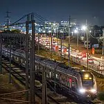 בשל עבודות פיתוח בתחנת הרכבת: נתיבי איילון דרום ייחסמו זמנית