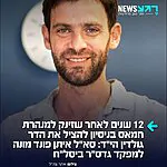 גיבור ישראל: סא"ל איתן פונד, בוגר ישיבת שבי חברון, מונה למפקד גדוד הסיור של חטיבת ביסל"ח