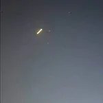 תיעוד מהבוקר של הטיל הבליסטי חוצה את המרחב האווירי של כווית
