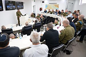 הרמטכ"ל בהערכת מצב בצפון עם ראשי הרשויות: "פועלים יחד, כתף לכתף, להגנה על תושבי הצפון ולהחזרת השקט והביטחון לאורך זמן"