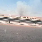 תיעוד שמתפרסם ברשתות החברתיות ממה שנטען להיות תקיפה אמריקנית בשיראז, דרום איראן