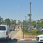 נסיונות היירוט של הטילים ששוגרו לירדן, כפי שנצפו מאילת