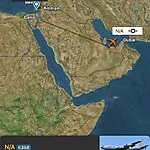 מטוסי תדלוק אמריקניים מסוג KC-135 תועדו במערכות המעקב כשהם ממריאים מתל אביב ומאיחוד האמירויות לכיוון דרום איראן