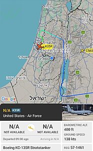 לאחר ההודעה של השרה רגב כי לא תתאפשר נחיתת מתדלקים אמריקנים בנתבג, מתדלק אמריקני נחת לאחר שהודיע על מחסור בדלק